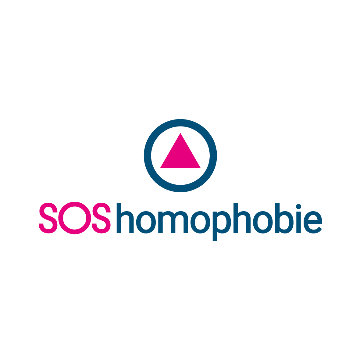 Logo SOS homophobie carré